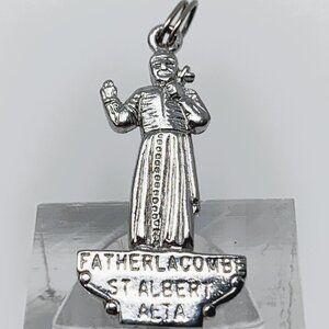 Father Lacombe St. Albert ALTA Sterling Silver Charm Pendant